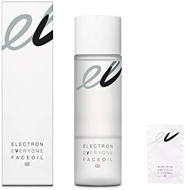 ELECTRON EVERYONE Face Oil, 1.7 fl oz (50 ml), Manufacturer Official Electron Water & Beauty Oil, Electronic Cosmetics (Beauty Serum), Skin Care Oil, Moisturizing, Includes Sample
