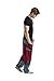 Harem Pants Unisex Geometric Mandala Harem Pants for Men & Women in Red,One Size