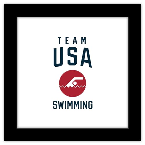 Trends International Gallery Pops Team USA - Swimming Wall Art, 12" x 12" Galle…