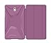 rooCASE Samsung Galaxy Tab S 8.4 Case - Optigon 3D [Purple] Lightweight Slim Shell 8.4-Inch 8.4