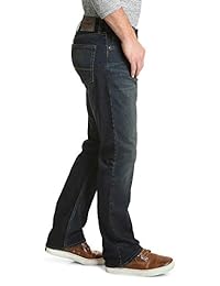 Wrangler Authentics Jean de corte holgado con corte holgado para hombre