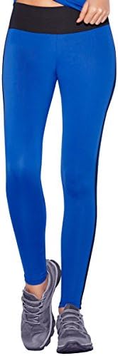 Haby Women's Leggings Fitted Pants Gym Workout Running Tights Wide Waistband