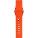Apple Watch Band, Perman Sports Comfort Smooth Silicone Smart Watch Replacement Bracelet Strap Band Watchband for Apple Watch 38mm Orange
