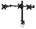 EZM Articulating Heavy-Duty Triple LCD/LED/PLASMA/Flat Panel Monitor Mount Stand Desktop Clamp Holds up to 24
