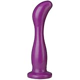 Doc Johnson Vac-U-Lock - The Dream - Platinum Premium Silicone Dildo - F-Machine and Harness Compatible Dildo - Purple
