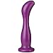 Doc Johnson Vac-U-Lock - The Dream - Platinum Premium Silicone Dildo - F-Machine and Harness Compatible Dildo - Purple