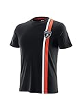 Lamborghini Men's Squadra Corse Driving Academy Stripe T-Shirt