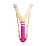 Neon Pink Wooden Slingshot