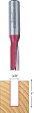 Freud 3/8" (Dia.) Double Flute Straight Bit with 1/2" Shank (12-108)