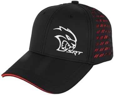 Dodge Challenger Stretch Fit Patch Hat - Embroidered Fitted Cap