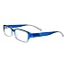 OptiPlix- For Men & Women - Designer Fashion Readers with Spring Hinged Temples - Set of 4 -Neon Ombr - Eyeglasses, Reading Glasses +4.00