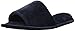 Dearfoams Women's Microfiber Velour Side Gore Slide