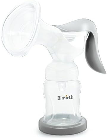 180°Rotary Manual Breast Pump, Natural BPA Free Breastfeeding Milk Pump, Portable and Comfortable