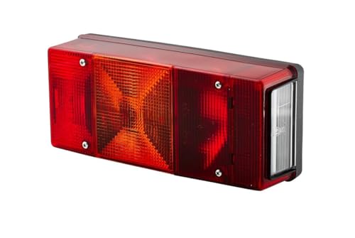 HELLA Feu arrière - Illumination - 12V - Montage en saillie - ECE - Couleur du voyant: rouge - Fiche: Fiche plate - gauche - Quantité: 1 - 2SE 007 547-011