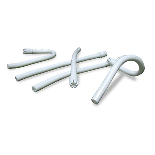 Buy 100 PC Saliva Ejectors White w/White Tip Bendable Dental Disposable