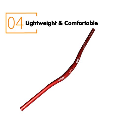 Wake Aluminium Alloy Mountain Bike Handlebar Bicycle Riser Bar MTB Handlebar