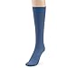 Silky Toes Men's Cotton Dress Crew Socks - Multi Pack (13-15, Black/ Dusk Blue/ Beige/ Burgundy/Navy/ Grey- Rib (6 Pairs))
