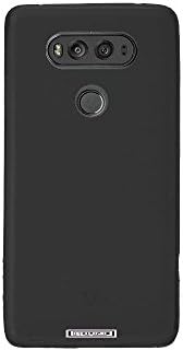 LG V20 Case, IECUMIE Slim Fit TPU Scratch Proof Armor Skin Protective Cover Case for LG V 20 - Black (Package include 1X IECUMIE Stylus Pen)