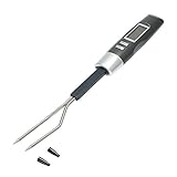 Heofean Digital LCD BBQ Meat Cooking Thermometer Fork Electronic Barbecue Temperature Tester °C/°F Selection