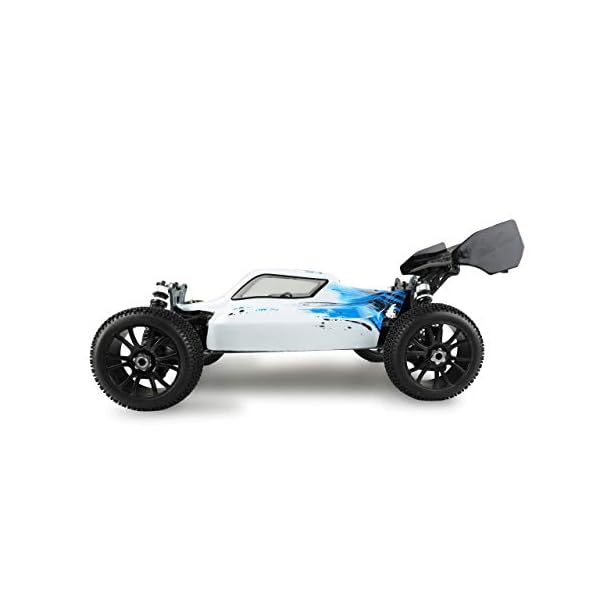 Amewi 22299, weiß-blau Planet Pro 4WD Buggy RTR, 1:8, 2,4GHZ – Bild 3