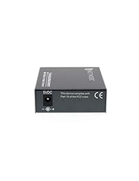 Fast Ethernet conversor de medios de fibra   UTP a 100BASE-FX   Lc Multimode, 2 KM,...