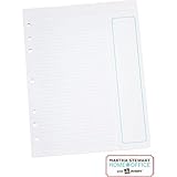 Martha Stewart Home Office with Avery Filler Paper with Perforated Task List 8-1/2