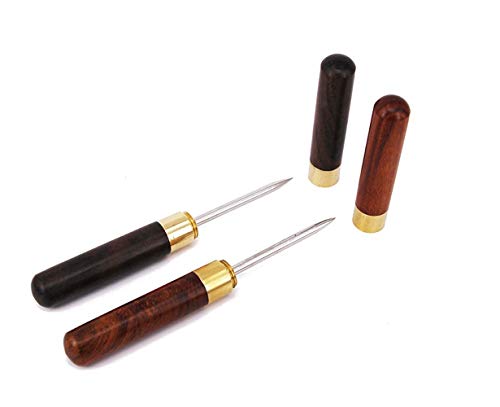 4 Pcs Stainless Steel Ice Picks, Ice Pick With Cover Safety Cover Kitchen Tool