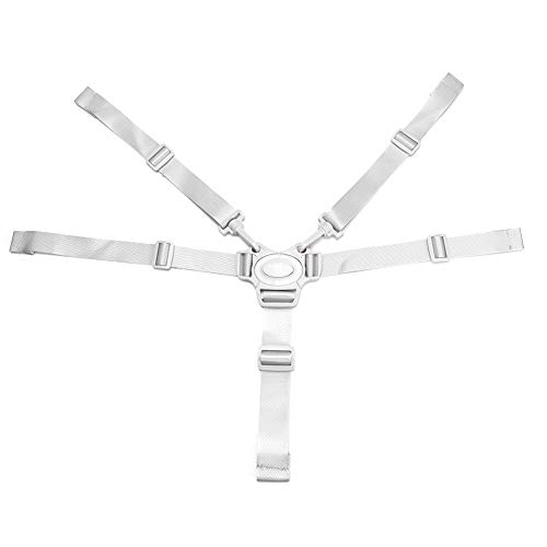 Three Point seat Harness Straps for a high Chair Replacement highchair 5 Belt Childrens Child 3 or Stroller 5-Point Dining