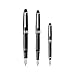 Montblanc Ink Cartridges Mystery Black 105191 – Short International Standard Fountain Pen Refills in Black – 8 Pen Cartridges