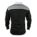 Guinness Heritage Charcoal and Black Rugby Jersey Long Sleeve Rugby Shirts for Men | Mens Ireland Polo Jerseys