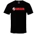 Yamaha Boat Brand Marine Fathers Day Worn Look T Shirt XL Black