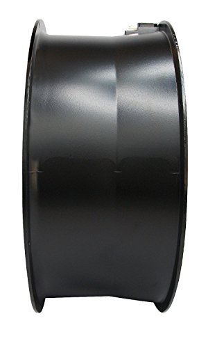 CIRCUIT-TEST 115VAC Industrial Cooling Fan 254 x 107mm- 850CFM with Push Terminals, Ball Bearings, Die Cast Aluminum Frame