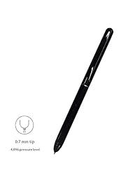 FXDTECH   Lápiz capacitivo para Samsung Galaxy Tab S4 EJ PT830B T835 T837 (incluye puntas puntas de recambio), color negro