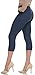 LMB Lush Moda Extra Soft Capri Leggings - Variety of Colors - Charcoal