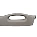 BROCK Drivers Inside Gray A Pillar Trim Panel w/Pull Grab Handle Reinforced Replacement for 06-10 Dodge Ram Pickup Truck 1TE75BD1AA
