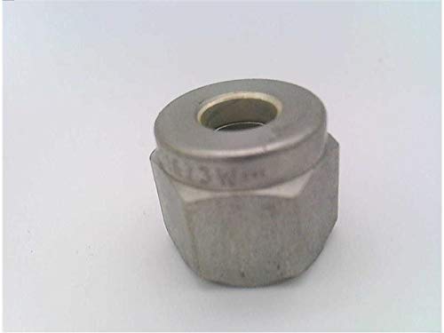 SWAGELOK SS-6M0-NFSET NUT and Ferrule Set, 1 NUT/1 Front Ferrule/1 Back Ferrule) for 6 MM Tube Fitting, 316 SS, Please Order in Multiples of Five