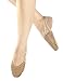 BAYSA Half Sole Ballet Shoe Women Lyrical Shoes Dance Paw Leather Dance Shoe (M(6.5-8) US, Tan)