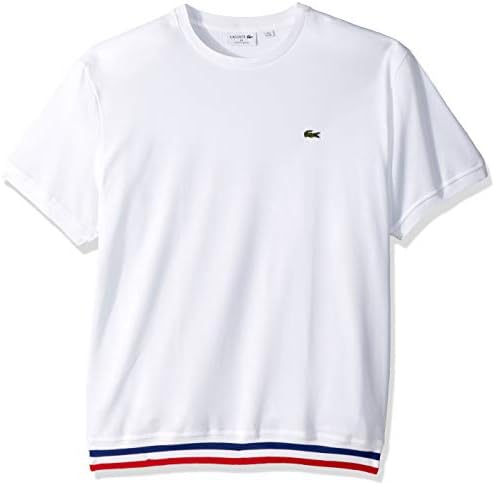 メンズ S ピケ2ストライプtシャツ