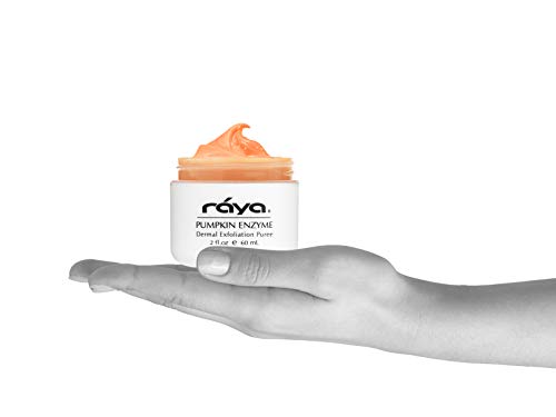 RAYA Pumpkin Enzyme Facial Puree (127) | Gentle and Exfoliating Treatment for All Skin | Reduces Fine Lines and Minimizes Pore Size