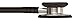 3M Littmann Classic II S.E. Stethoscope, Black Tube, 28 inch, 2201