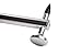 HiYi Auto Body Dent Removal Repair Hail Hammer Blending Hammer Screw-On Tips Tap Down Tools With 9 Pcs Different Size Metal Paintless Dent Removal Tools