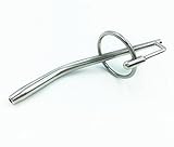 ILoveDirect Curved Bent Urethral Plug Urethral Sound