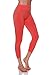 Emmalise Women's Active Athletic Capri Seamless Legging - Coral, One Size