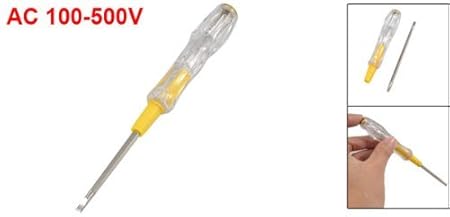 eDealMax AC 100-500V de tensión del probador del detector de 3, 5 mm Ranura Phillips Destornillador - - Amazon.com