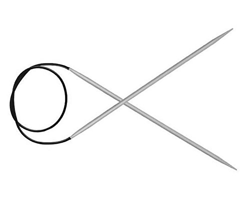 KnitPro Basix Aluminium Circular Needle 60cm 6.00mm - 3pcs