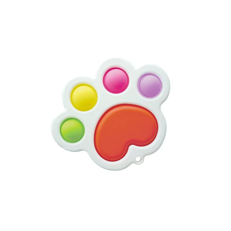 Baby Dimple Toy, Silicone Flipping Board with Intelligence Early Education for Kids Toddlers Baby (Cat’s Paw)