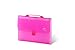 Lightahead® LA-7557 Expanding File Folder with Handle and Insert Button with 12 Pockets. Available in Colors Blue, Pink (Pink)