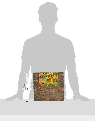 Zoo Med Natural Cork Tile Background, 12 x 12-Inches