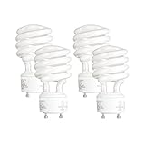 KOR (Pack of 4) 23 Watt Mini Spiral - GU24 Base