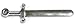 LEGO LOOSE Weapon Chrome Silver Sword